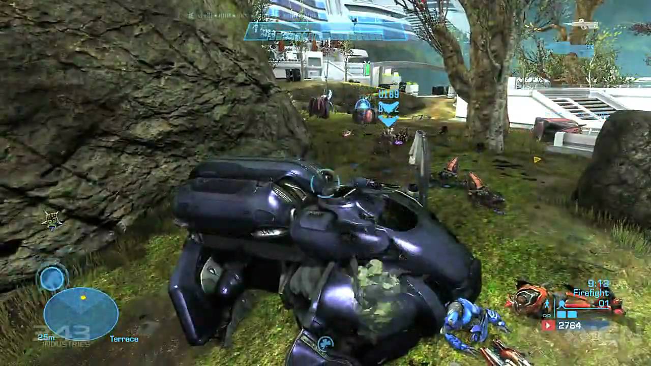 Halo: Reach Firefight - Beachhead Gameplay