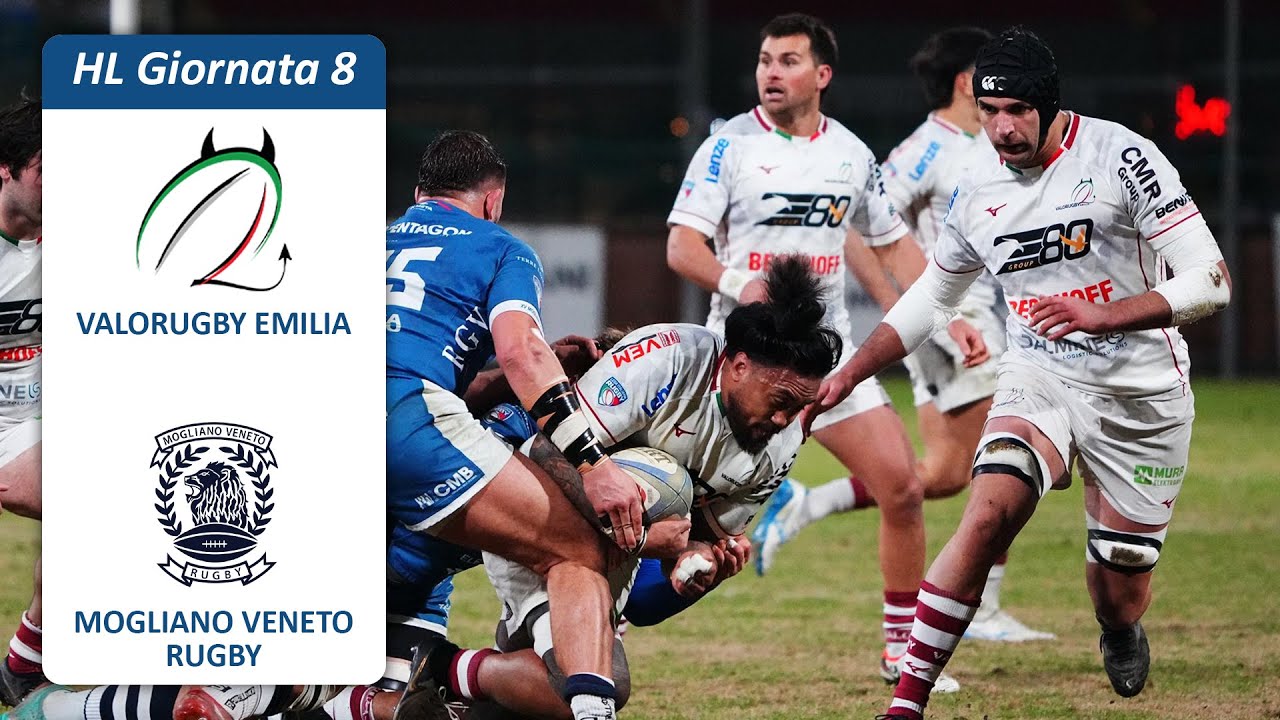 VALORUGBY - MOGLIANO | Giornata 8 | Serie A Élite | Highlights