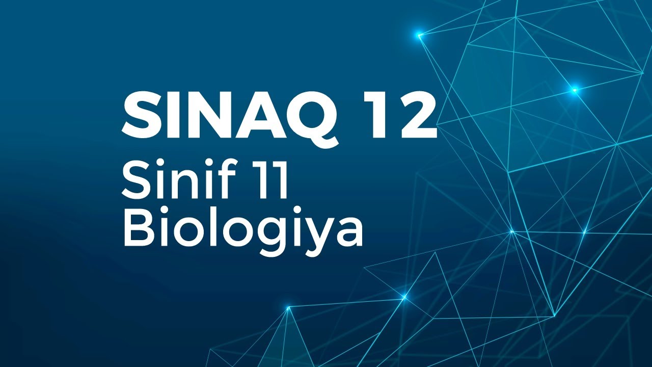 Biologiya 11-ci sinif  Güvən Sınaq 12 Qrup fənləri üzrə