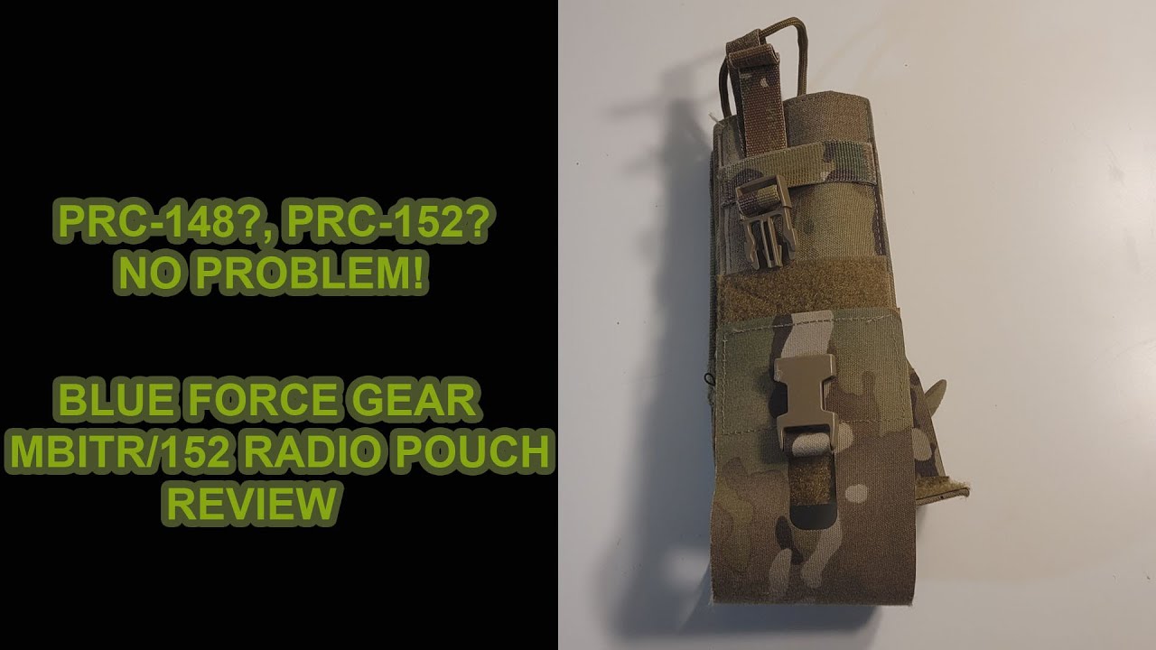 BLUE FORCE GEAR MBITR POUCH, REVIEW.