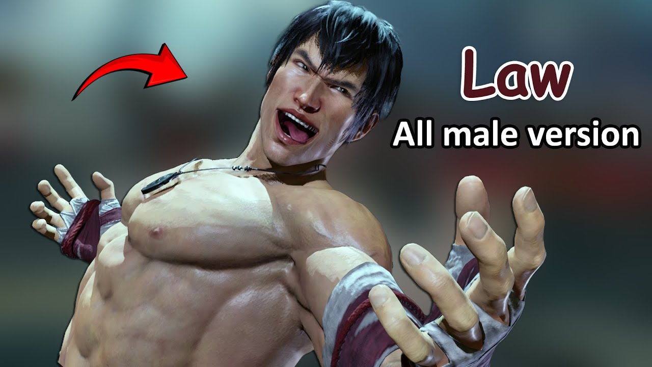 Закон Tekken 8 — Использование искусства All Rage (мужские персонажи) | (Сезон 1)