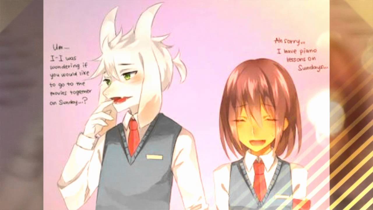 Frisk x Asriel (Sad song)