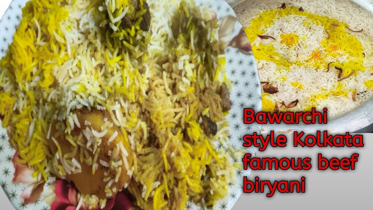 Kolkata ki Bawarchi style beef biryani recipe| Ramzan special   Kolkata beef biryani recipe