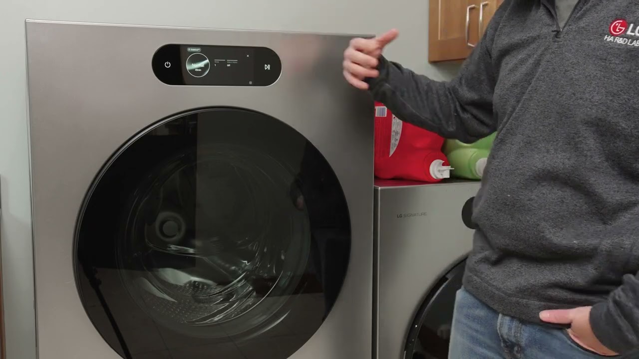 How to Use the LG Signature Washer