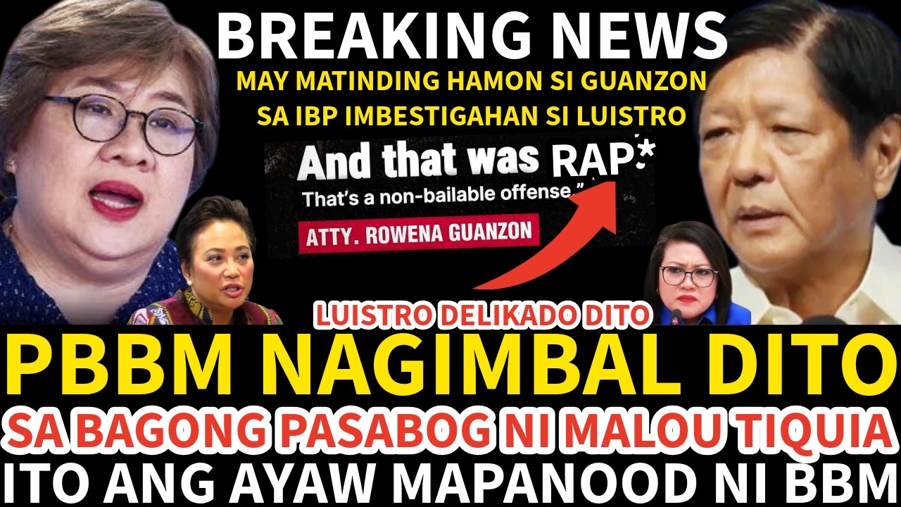 PBBM NAGIMBAL SA BAGONG PASABOG NI MALOU TIQUIA NAKU PO ITO ANG AYAW MAPANOOD NI BBM