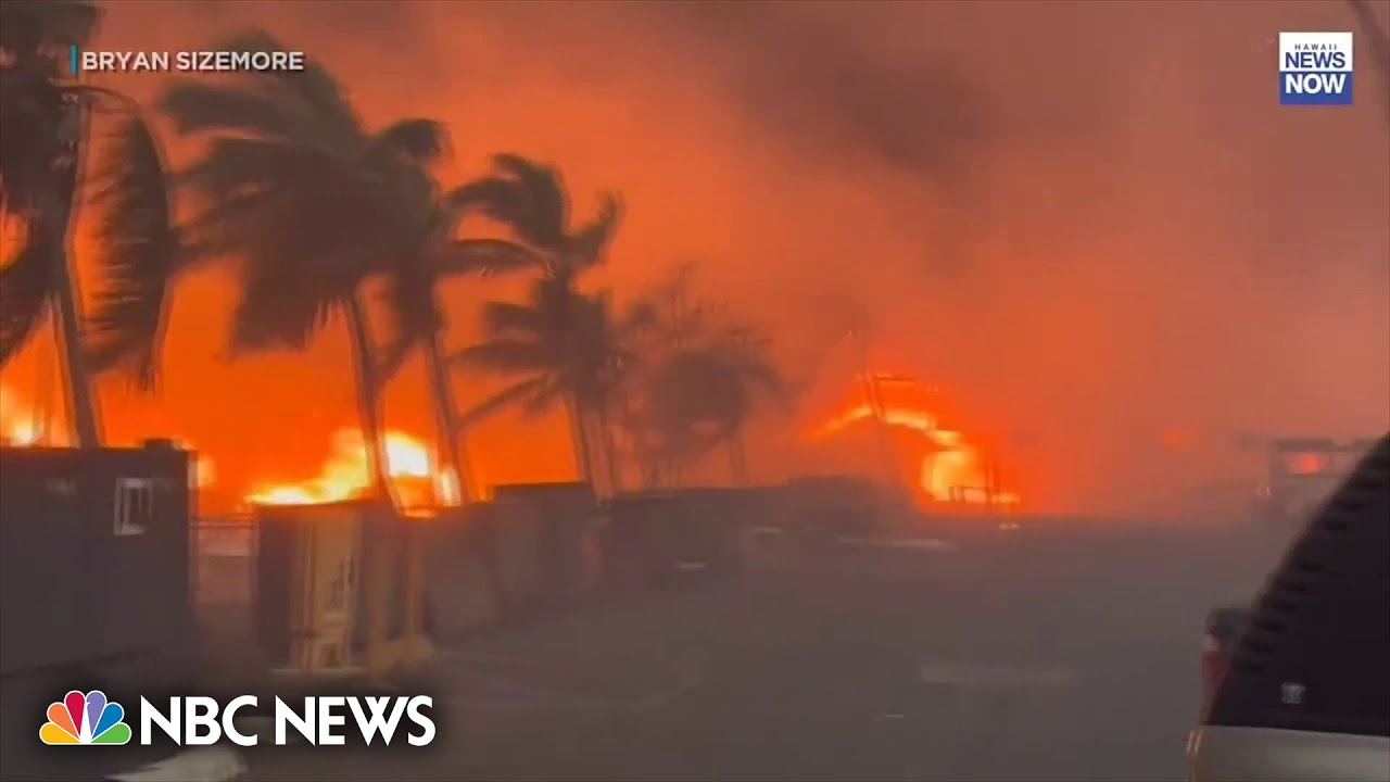 Growing questions over unused emergency sirens in Maui wildfires disaster
