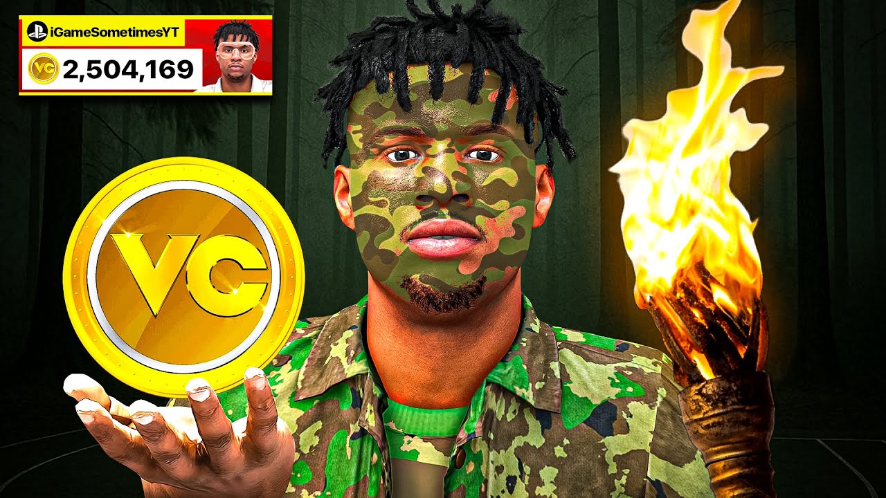 I Went VC Hunting...| 60 to 99 Overall No Money Spent (NBA 2K26)