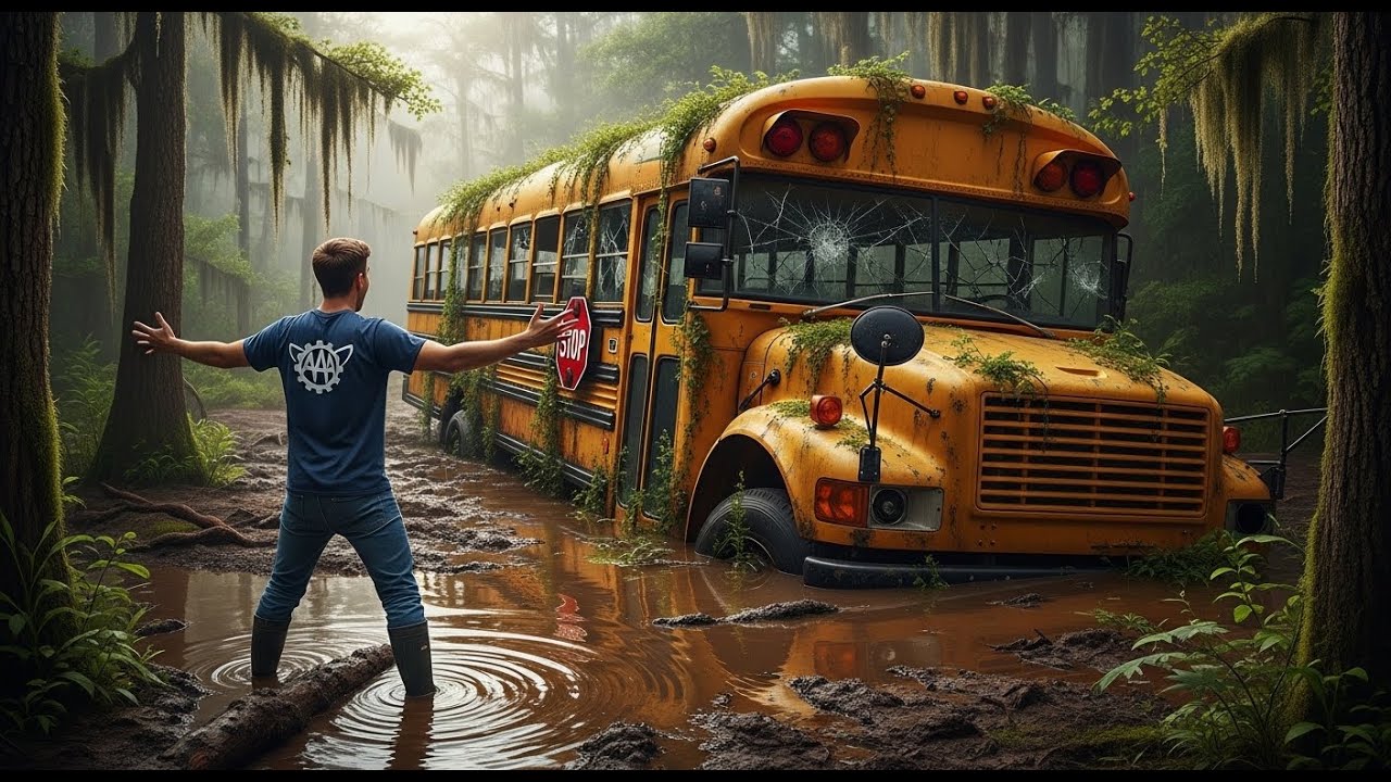 ASMR Car Restoration! Full Restoration of Abandoned SCHOOL BUS Forgotten for 40 Years