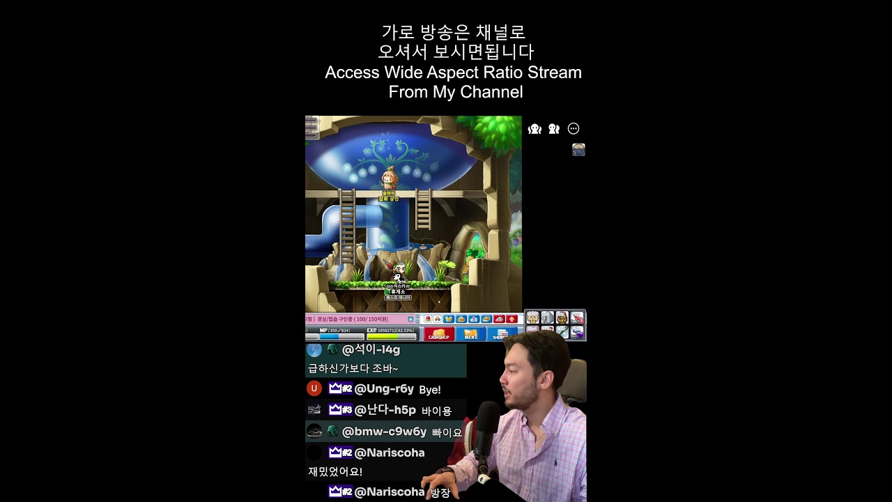 MapleStory Relaxing Dark Knight Grind. 편안한 다크나이트 육성방송.