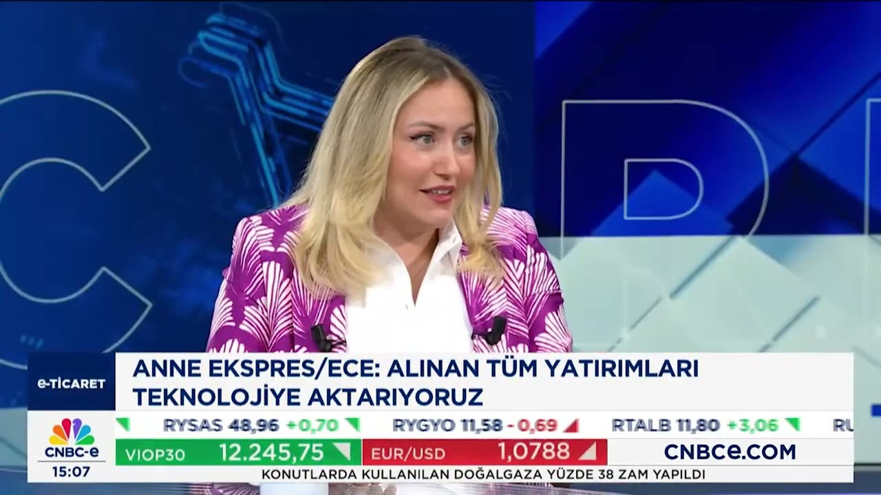 E-Ticaretin Geleceği: Anne Ekspres CEO'su Nihan Ece ile Röportaj | CNBC-e'den Alara Akgün Sunumuyla