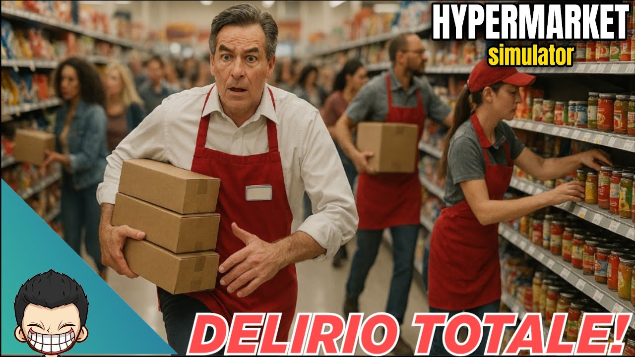 DELIRIO TOTALE! 🛒 | 6# | Hypermarket Simulator | Full HD ITA
