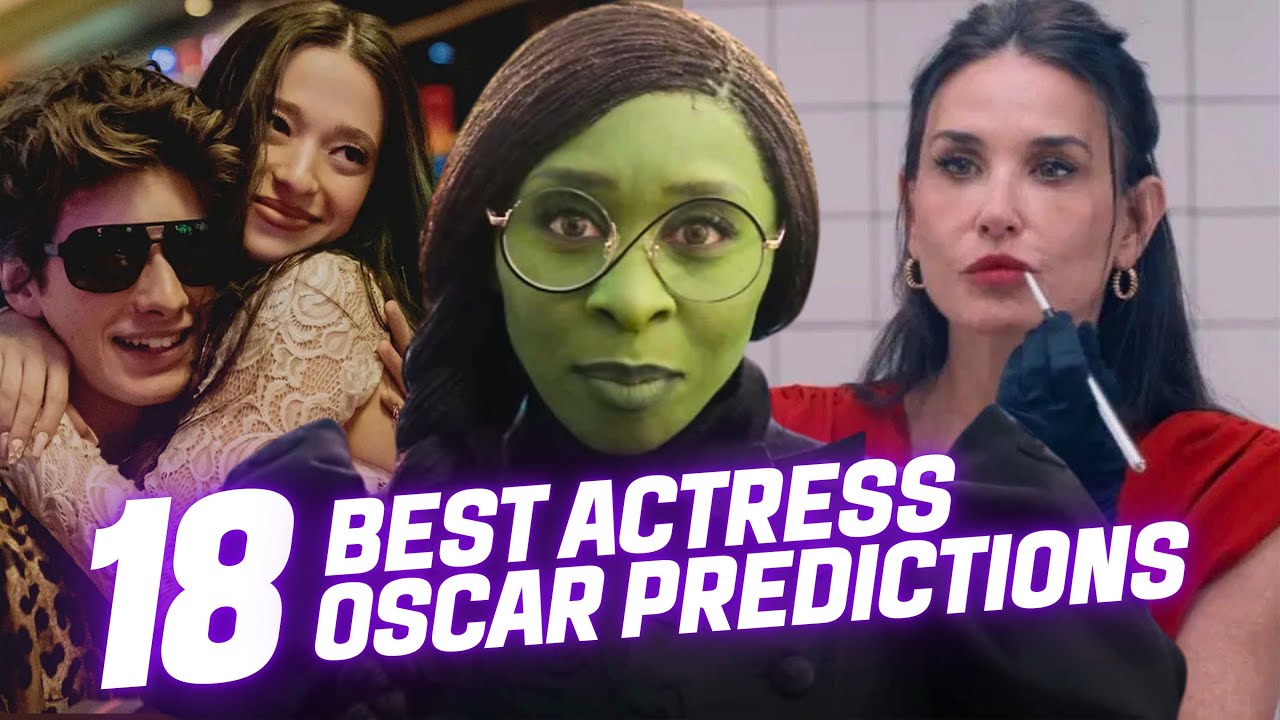 Oscars 2025 Best Actress Predictions | Oscars Tier List