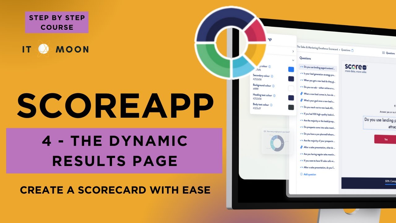 ScoreApp Tutorial 2025 - Lesson 4 - Creating the Dynamic Results Page  [Full-Course]