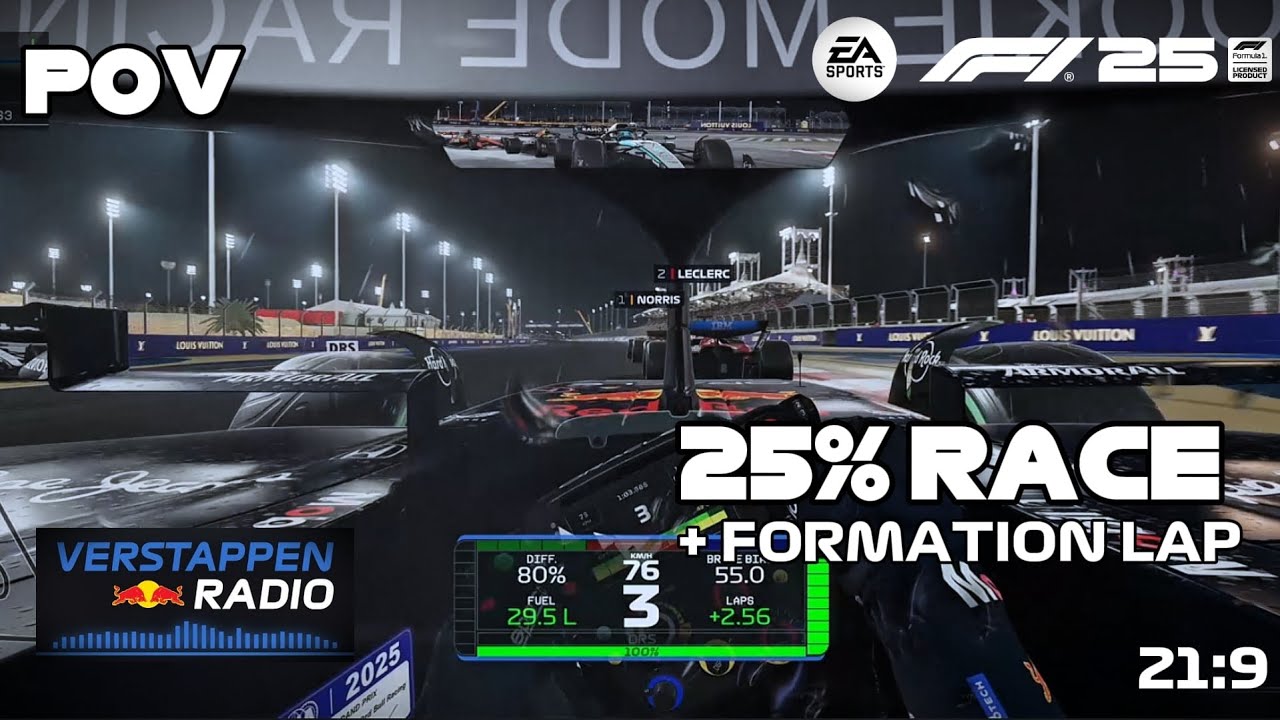 Can a Beginner Survive the Pressure to the Finish? | POV Bahrain GP | F1 25