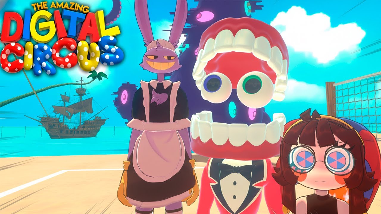¡EL CIRCO DIGITAL VIAJA A LA PLAYA! 😱🌊