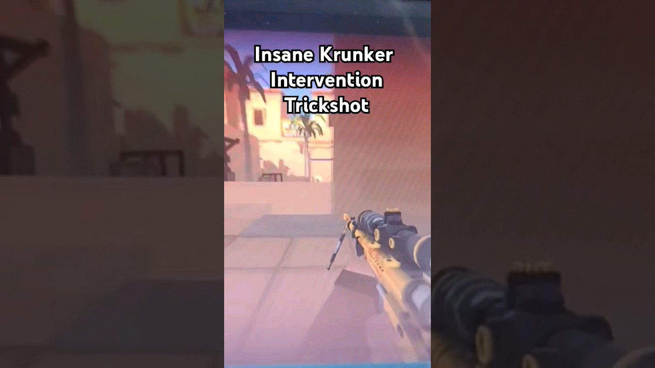 Random Krunker Clip 9 (Insane Trickshot) #krunker #trickshot #krunkersniper #krunkerio