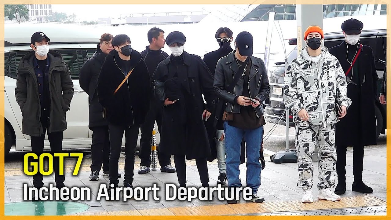GOT7(갓세븐) 아가새들 심쿵하게 하는 공항 런웨이 [WD영상]