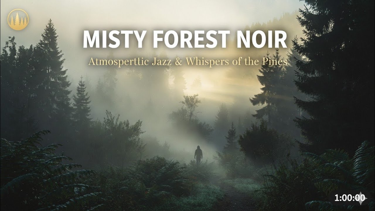 Whispers of the Pines 🌲 Noir Jazz & Misty Forest Ambience