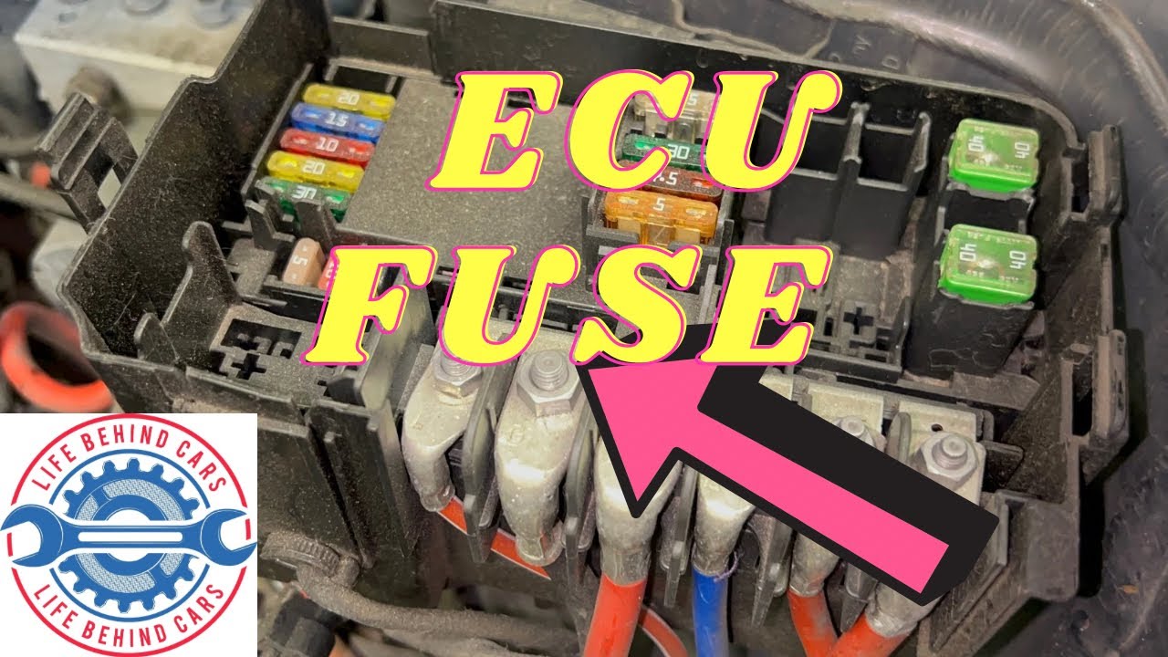 Volkswagen Polo 2016 Petrol Engine ECU Fuse Location