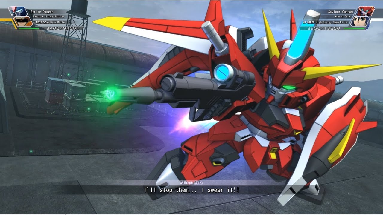 SD Gundam G Generation Cross Rays - Saviour Gundam ~Battle Animations~