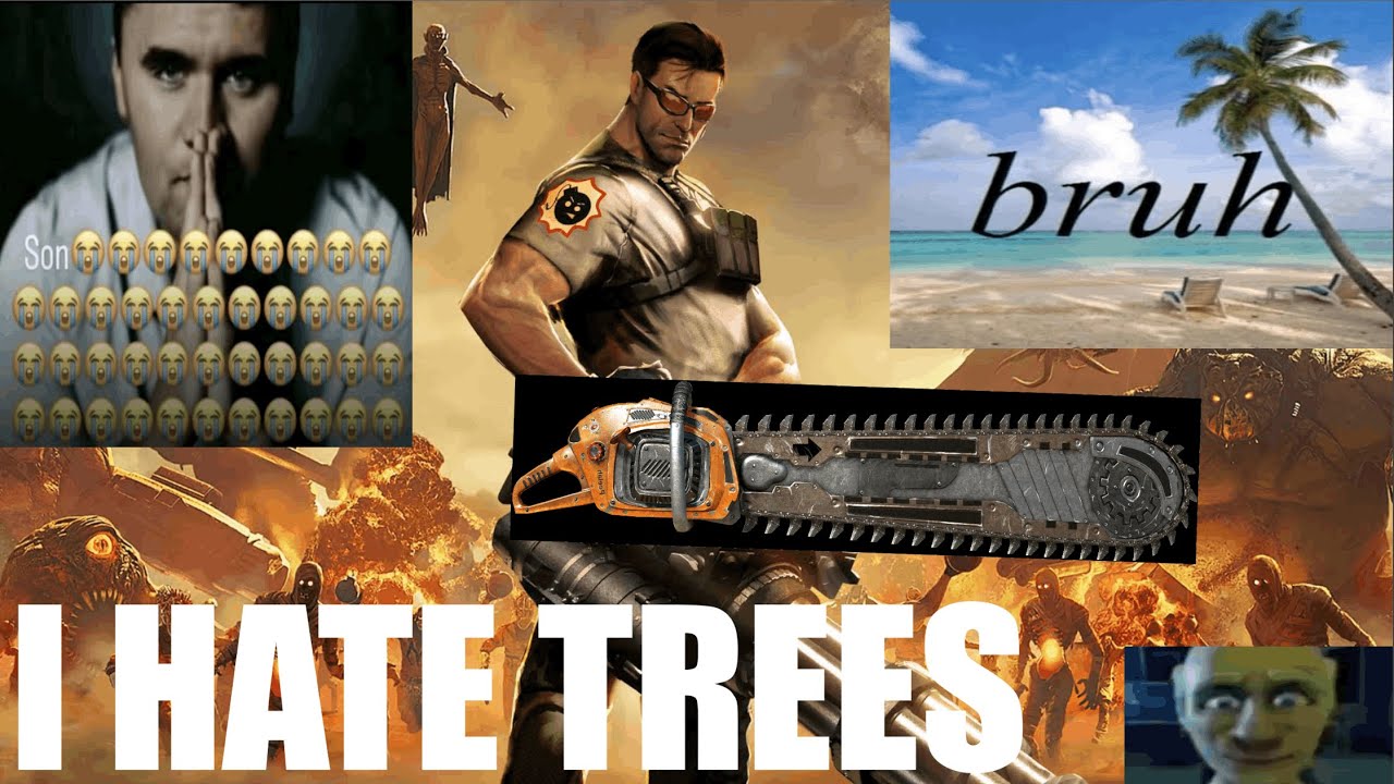 some seriously serious yard work (Serious Sam TSE)