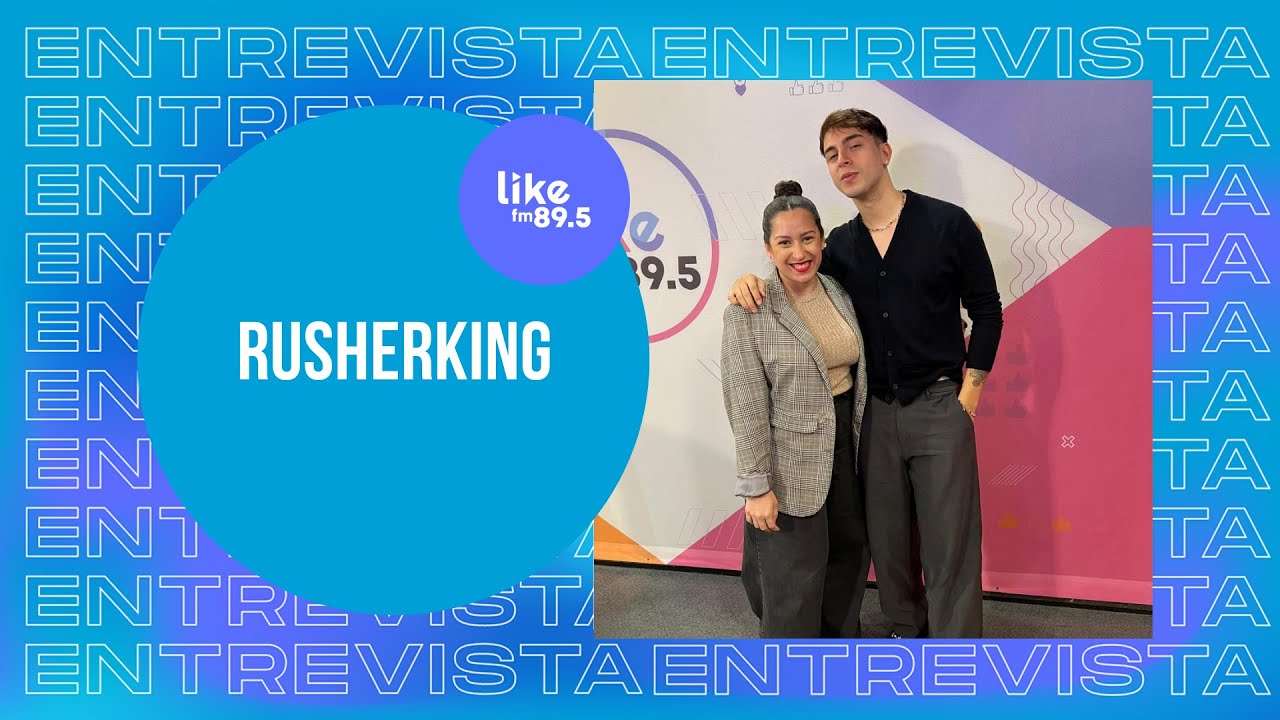 ¡Rusherking visitó FM Like 89.5 y nos contó todo sobre 
