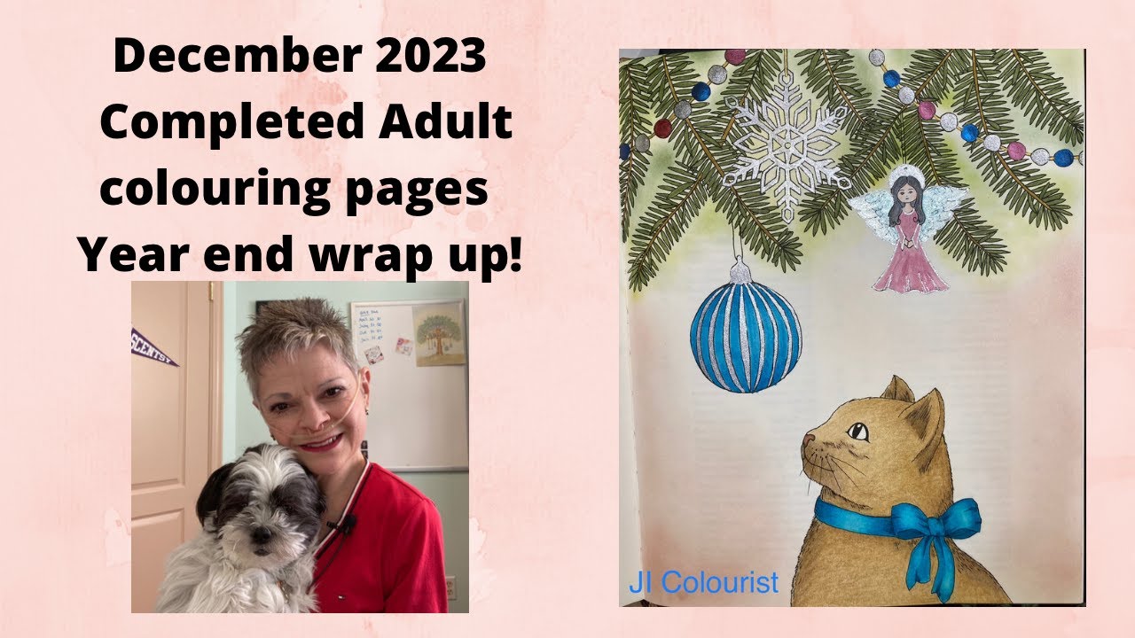 Completed pages for December 2023 and Face to Face Wrap UP