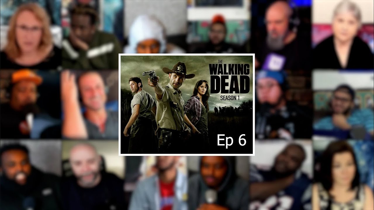 The Walking Dead Season 1 Ep 6| Extended Reaction Mashup | #thewalkingdead