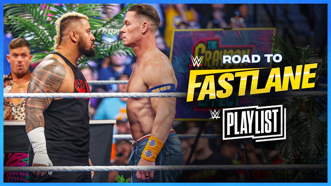 Джон Сина и Лос-Анджелес Найт против The Bloodline — Дорога к WWE Fastlane 2023: плейлист WWE