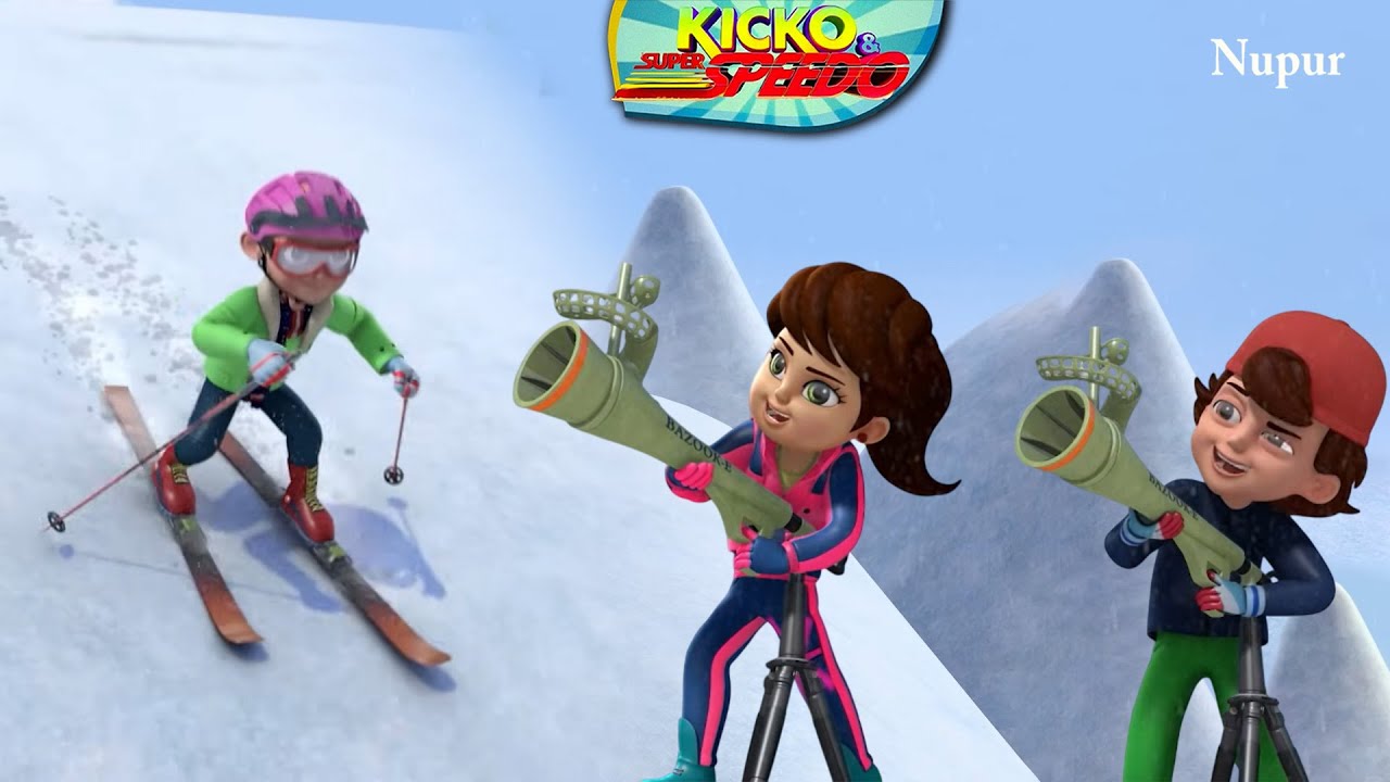 Kicko ने अपने दोस्तों संग किया Snow Fall में मस्ती | Kicko And Super Speedo | Kids Cartoon In Hindi