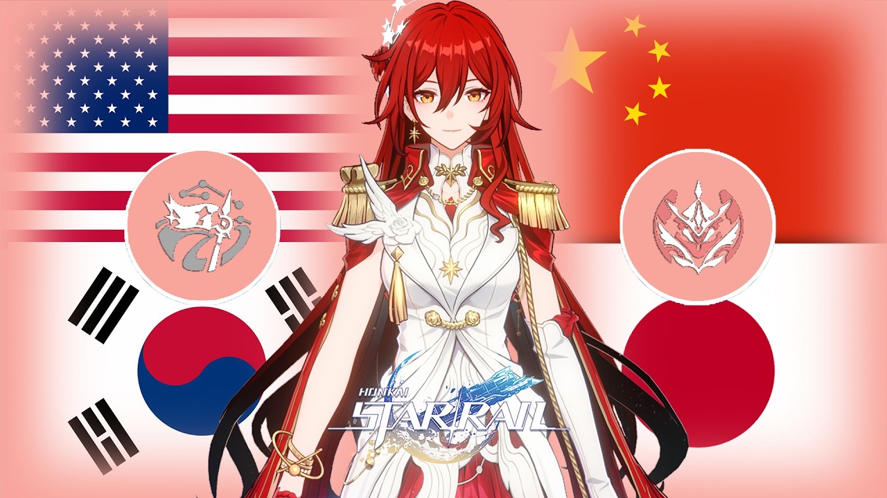 Himeko &bull; Nova Voice in 4 Different Languages (Skills & Ultimate) | Honkai: Star Rail Himeko &bull; Nova