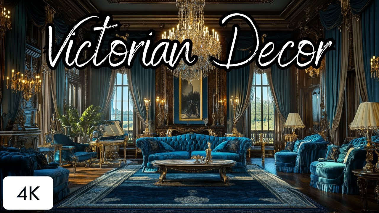 How to Decorate Victorian Style - Vintage Victorian Home Decor 4K