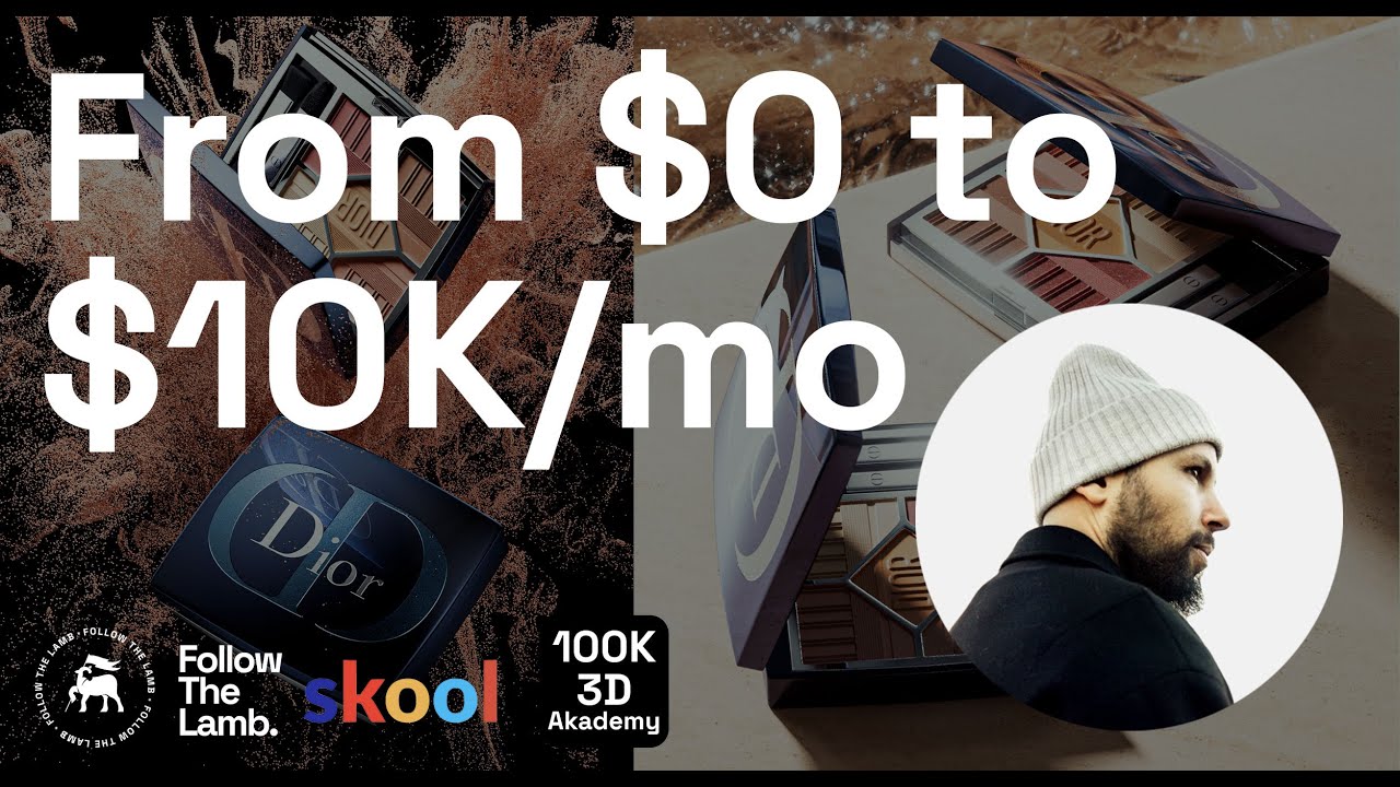 How 3D Artists Can Reach $10,000 Monthly Income (Step-By-Step Guide)