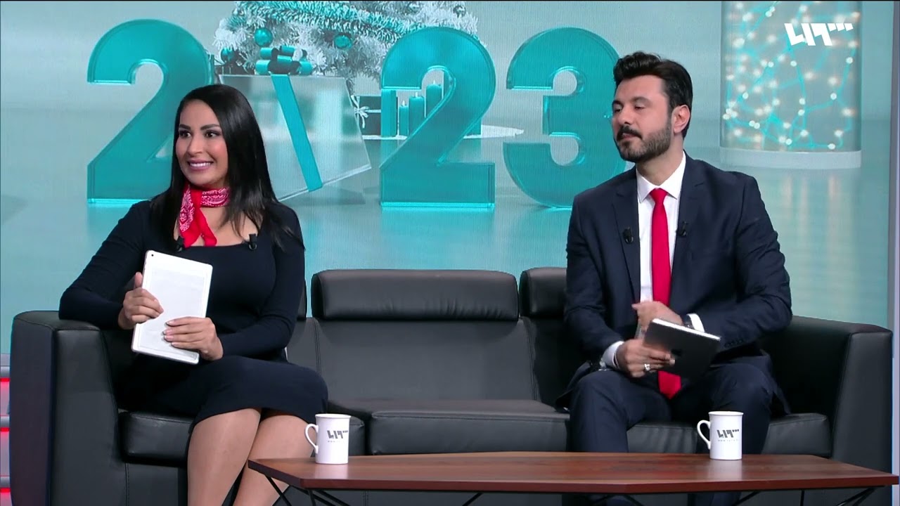 الفنانة السورية عزة البحرة ضيفة تلفزيون سوريا في سهرة رأس السنة