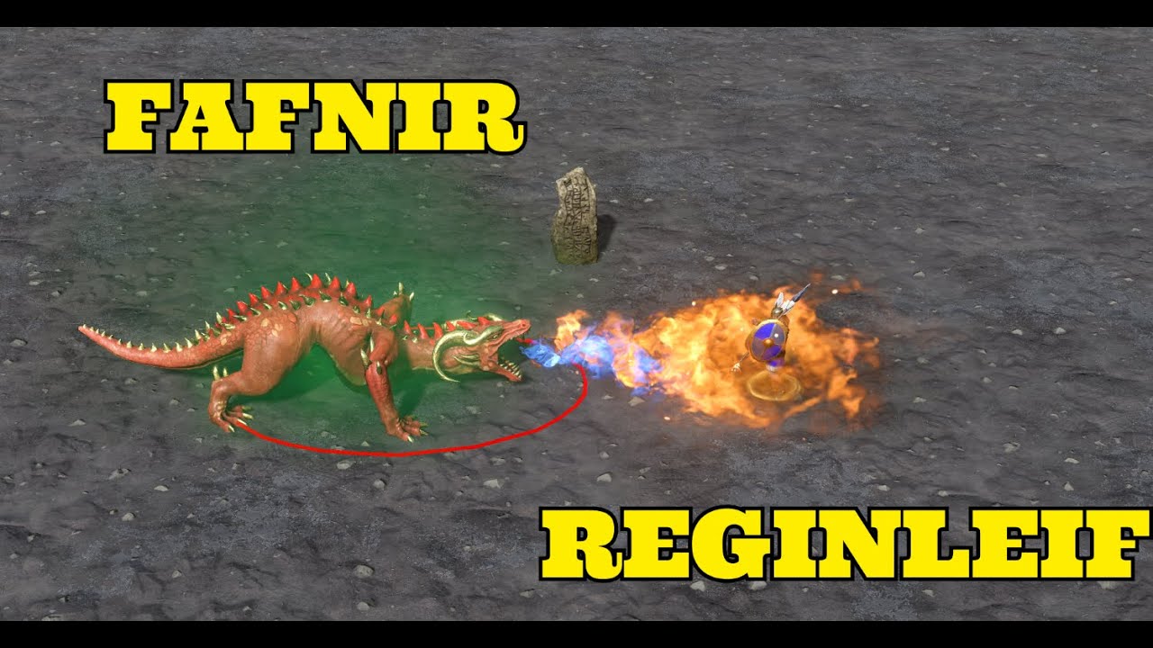 Age Of Mythology Retold Reginleif vs Fafnir