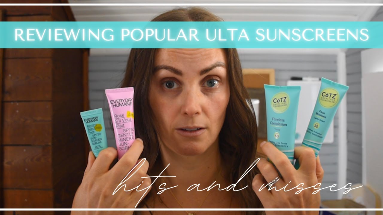 Ulta Sunscreen Haul & Review | Highly Rated Cotz &Everyday Humans