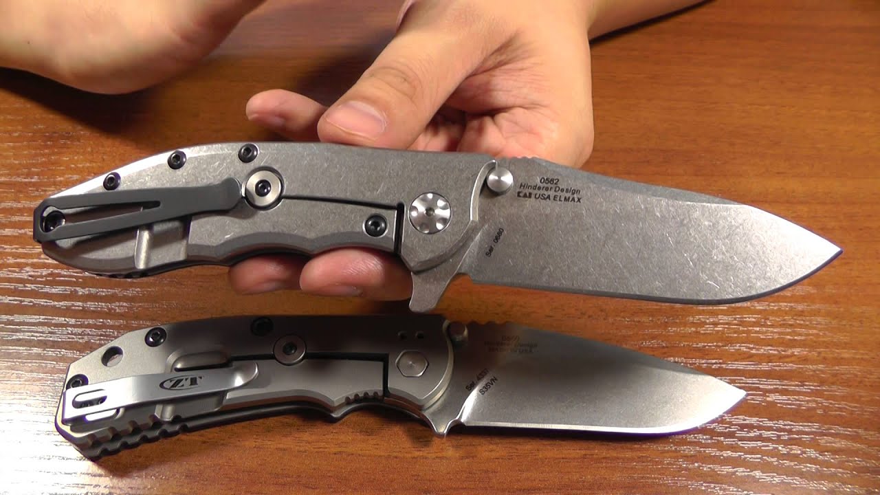 Нож  Zero Tolerance 0562 Hinderer Slicer новая любовь ножевого сообщества.