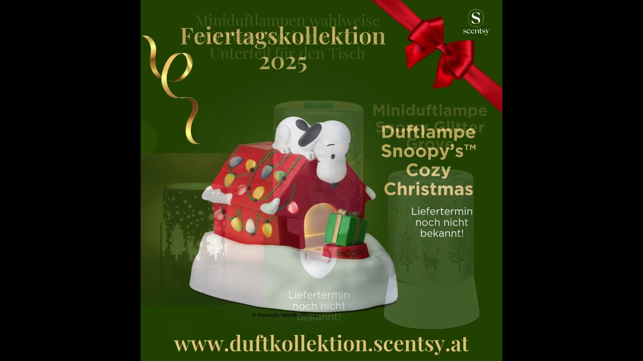 Scentsy Feiertagskollektion 2025 #scentsy #christmas #weihnachten #feiertag #duftlampe #duftwachs