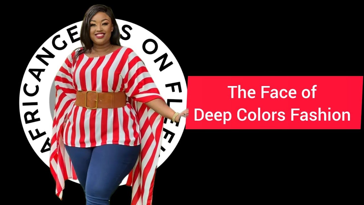 Meet Kenya&rsquo;s Curvy Fashion Icon: The Face of Deep Colors Fashion.