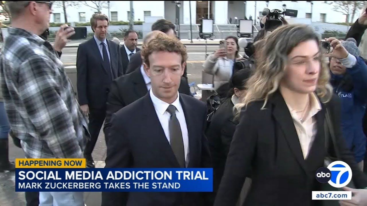 Mark Zuckerberg takes the stand in watershed social media trial