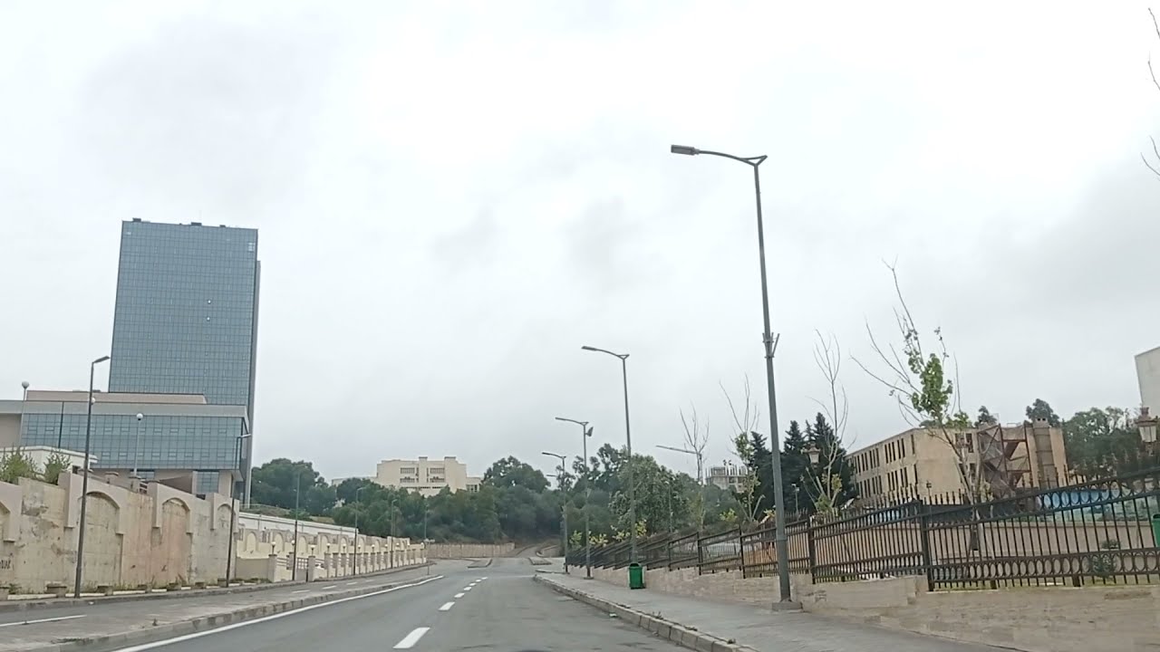 Driving in Algiers - From Bouzareah to Chevalley