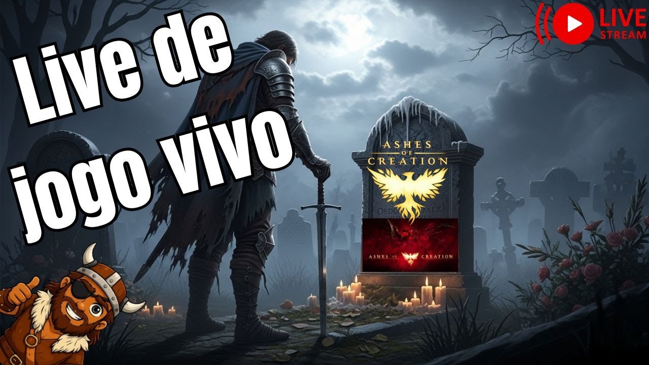 Live de jogo vivo bora de Guild Wars 2 / E o Ashes???