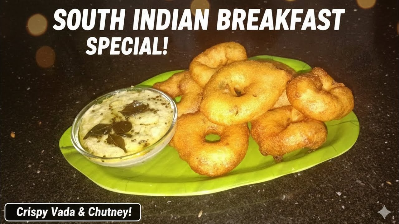  “Perfect Crispy Medu Vada 😍 | South Indian Breakfast Classic”| Amaira kitchen 