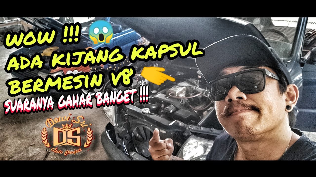 KIJANG KAPSUL MESIN V8 SUARANYA GAHAR BANGET DI BENGKEL DS CUSTOM BALI !!