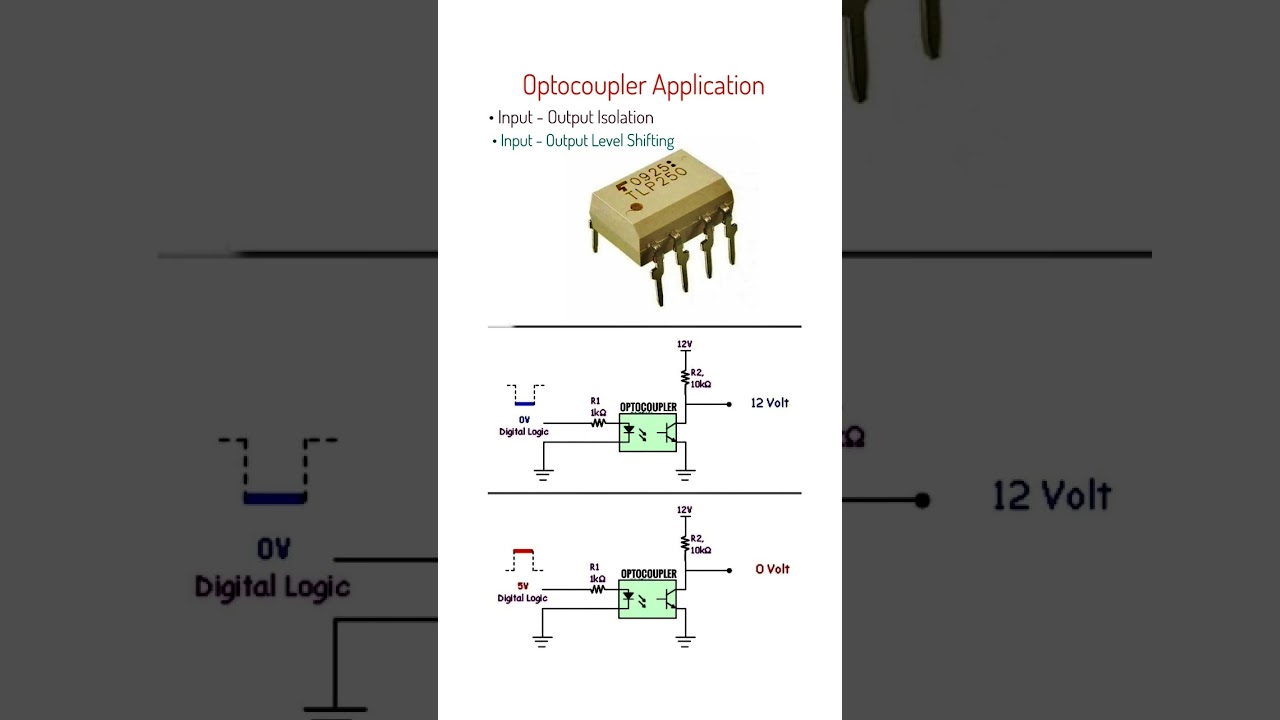 Optocoupler Application #optocoupler #electrical  #electronics #electronicseducation #electronicsrd