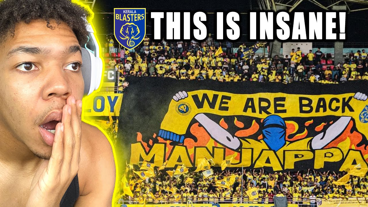 KERALA BLASTERS - GREATEST FOOTBALL FANS IN ASIA? #manjappada 