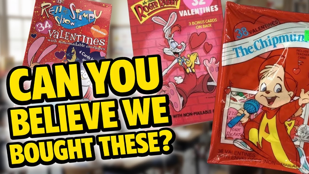 80s Kids Had Some Strange Valentine Day Cards!