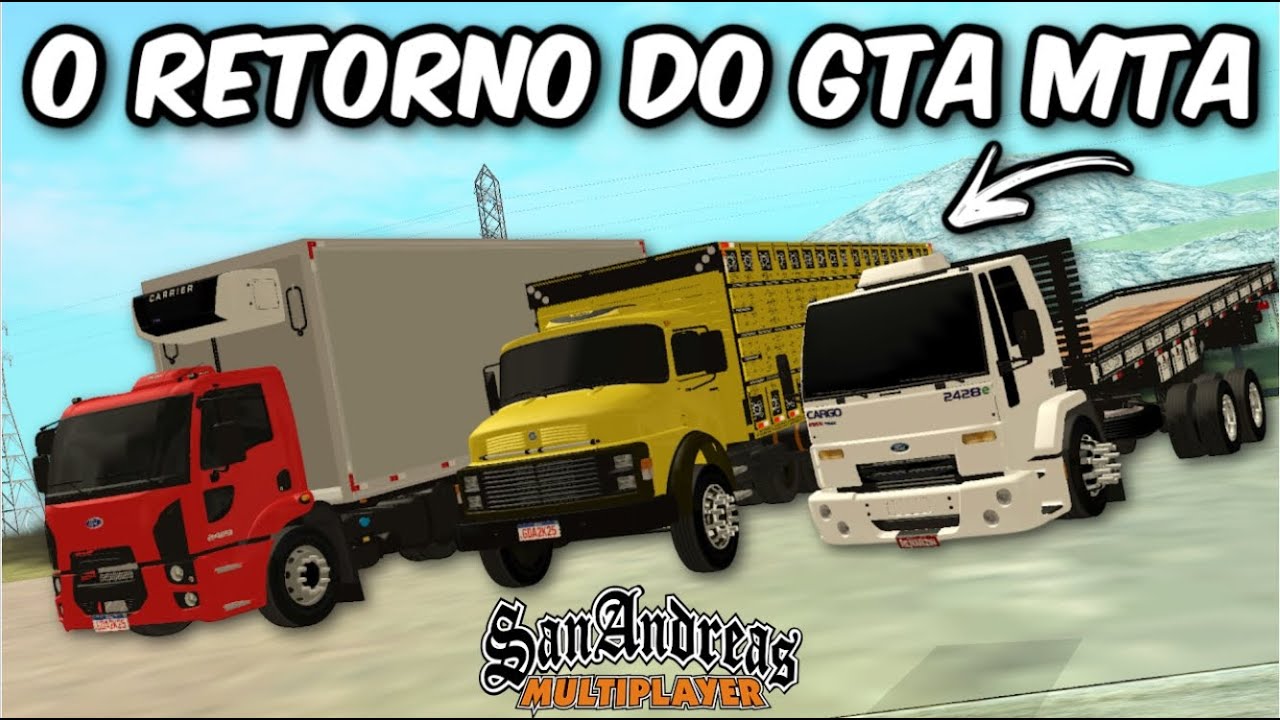 ACHEI UM NOVO SERVER DE CAMINHÃO QUALIFICADO NO GTA MTA