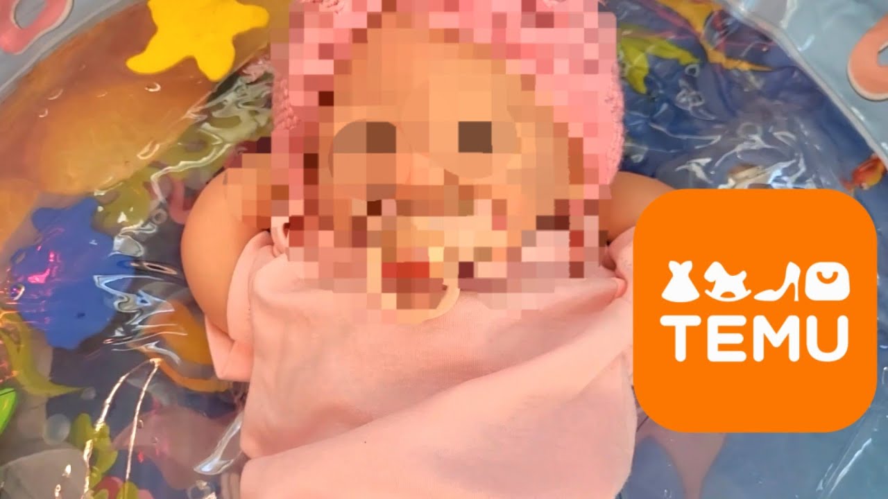 Silicone Baby Unboxing TEMU Baby Doll