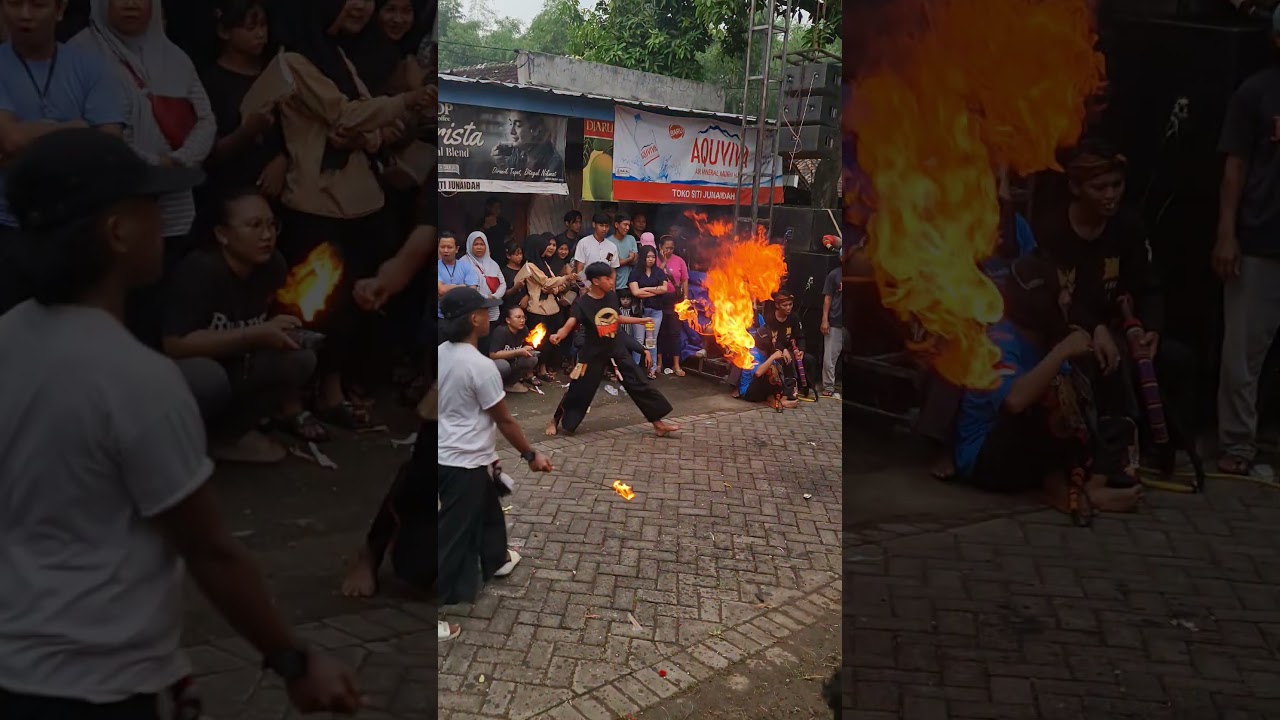 pasukan sembur api bantengan seruni  